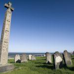 Caedmons Cross at Whitby Abbey
